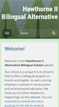 Mobile Screenshot of hawthorne2bilingual.com